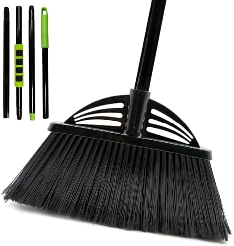 Four-Section Rod Long-Handled Broom, Heavy-Duty Broom, Angle Broom - Image 2