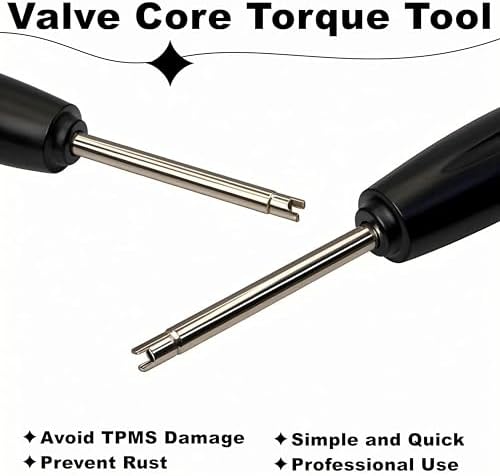 4Pcs Valve Core Torque Tool, Avoid TPMS Damage, Valve Core Removal and - Image 2
