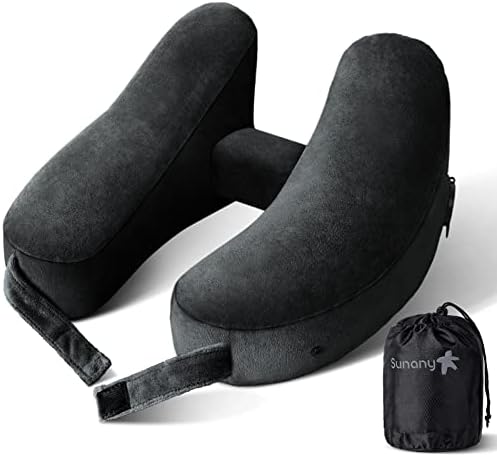 Sunany Travel Neck Pillow for Airplane Pillow Comfortably Supports Head by Sunany