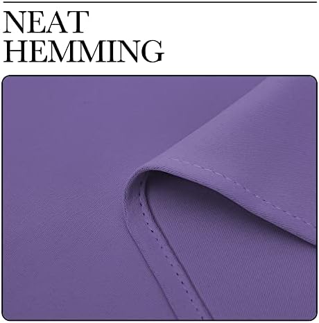 NICETOWN Lilac Purple Room Darkening Curtains - Image 6