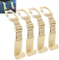 Amooca Anti-drop Car Headrest Hooks 4 Pack Seat Organizer by Amooca
