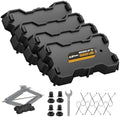 RV Stabilizer Jack Pads for 8.75"-9.5" Length Scissor Jack, 4 Packs by RVshark