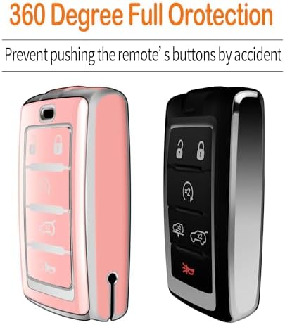 for Jeep Key Fob Cover with Keychain Soft Full Protection Key Shell Compatible - Image 4