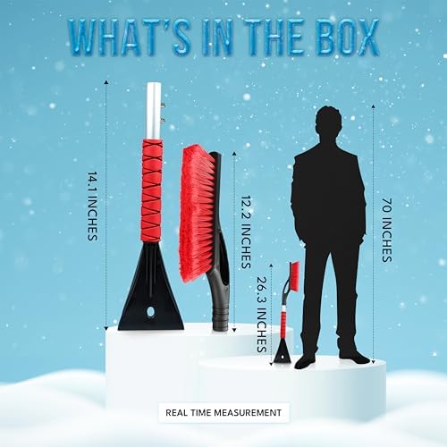 EcoNour 27" Snow Brush & Ice Scraper - Image 7