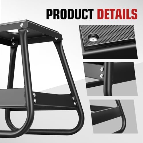 DNA Motoring Universal Motorcycle Dirt Bike Stand 1000lbs Capacity Dirtbike - Image 5