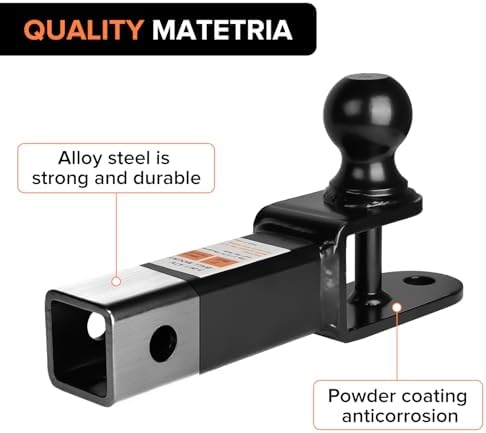ATV/UTV Trailer Hitch, Towing Ball Mounts - Image 3