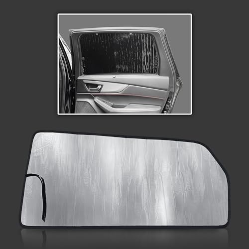 Custom Fit Rear Side 2nd Row Sunshade by GalaxyAutoShield