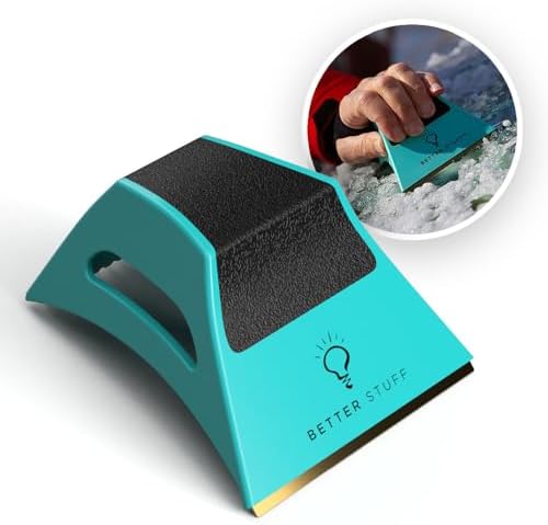 The Better Ice Scraper for Car Windshield | Fast, Ergonomic | Magically Remove by BETTER+STUFF