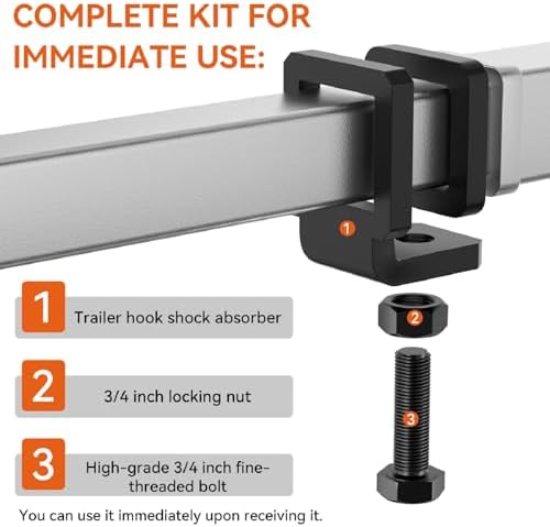 Heavy Duty 2.5 Inch Trailer Hitch Stabilizer - Image 6