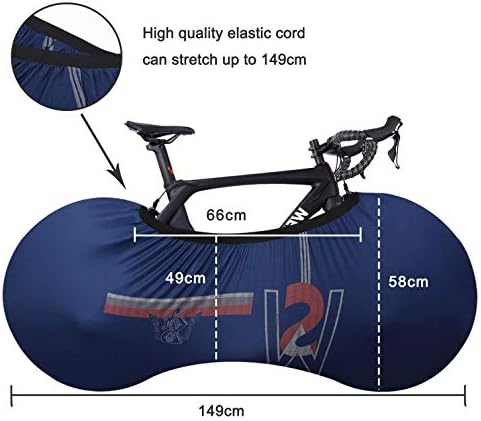 Bike Wheel Cover Indoor Dust-Proof and High Elasticity Bicycle Wheel Bag - Image 2