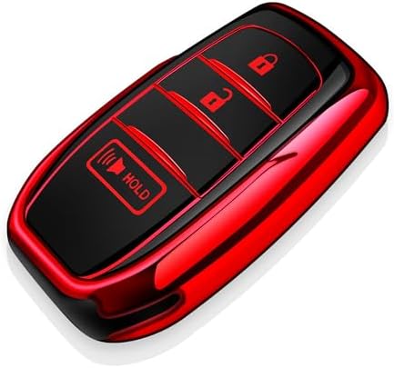 Tukellen for Toyota Key Fob Cover TPU Soft Protective Case for 2022-2026 by Tukellen