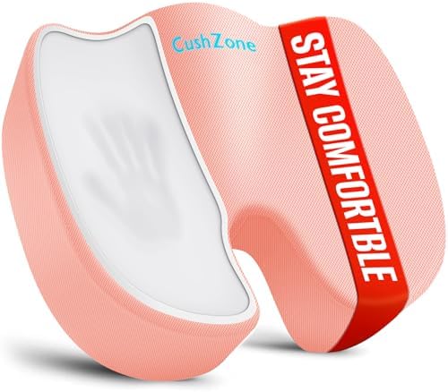 CushZone XXL Memory Foam Seat Cushion by CushZone