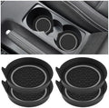 HZEL 4PCS 2.75 Inch PVC Car Cup Holder Coasters by Unknown