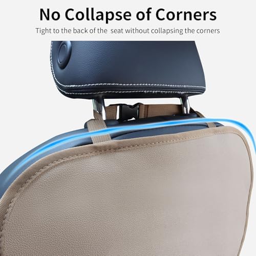 Kick Mat Back Seat Protector Waterproof Leather Car Seat Back Organizers Cover - Image 5