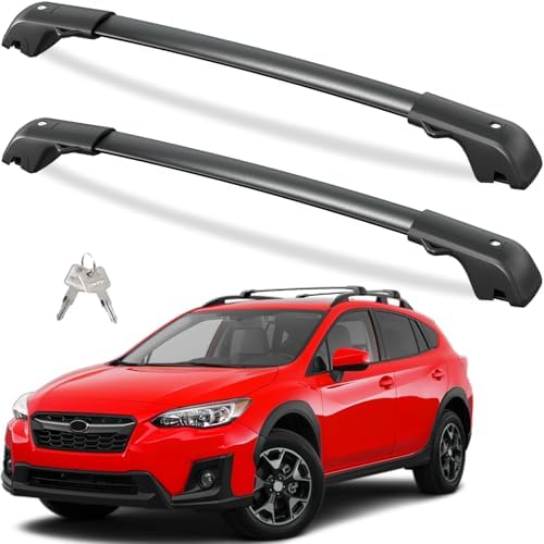 Roof Rack Cross Bars for Subaru Crosstrek 2018-2023 & Impreza 2017-2023 by Tuyoung