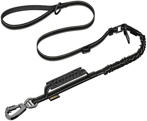 AUBELL Tactical Dog Leash Heavy Duty, 4-6ft No Pull Bungee Leash by AUBELL