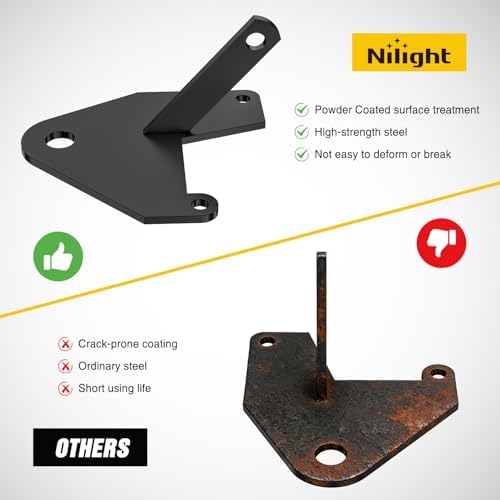 Nilight Trailer Hitch Receiver Kit | - Image 4