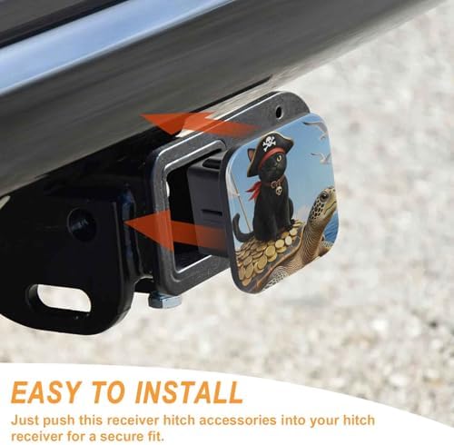 2" Trailer Hitch Cover Rubber Receiver Tube Cap Trailer Hitch Covers - Image 4