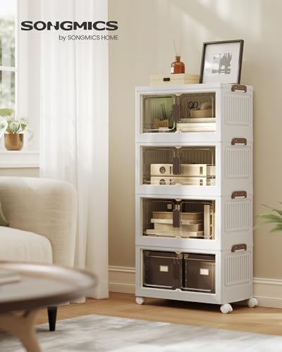 SONGMICS 48QT stackable storage bins - Image 2