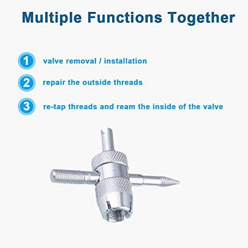 Riseuvo Tire Valve Stem Puller and Installer Tool Kit - Image 5