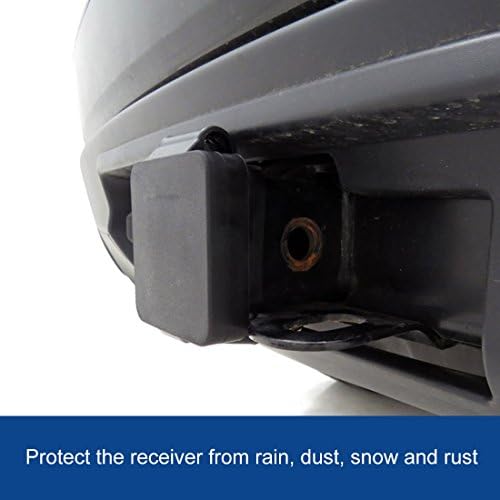 CZC AUTO Trailer Hitch Cover, 2in Tow Receiver Tube Plug Cap, 2 Pack - Image 5