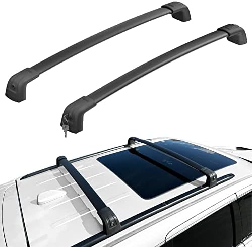 300lb Roof Rack Cross Bars Fit for 2011-2022 Jeep Grand Cherokee - Image 2