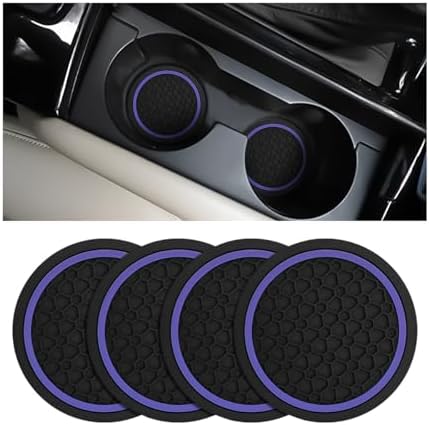 Mandark 4PCS 2.75 Inch Car Cup Holder Coasters by Unknown