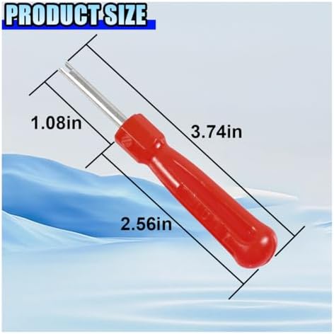 5PCS Valve Core Removal Tool, Single Head Car Tire Valve Stem Tool - Image 2