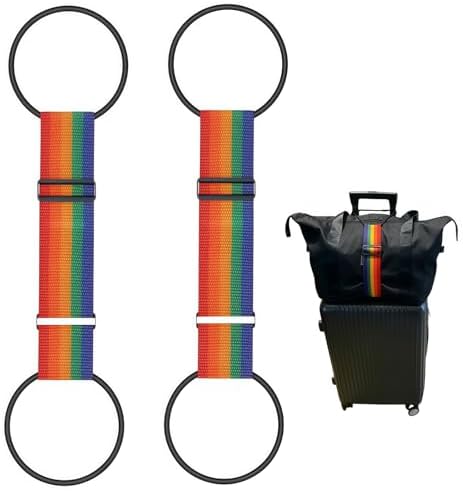Multi usestrong Adjustable Luggage Straps-Flexible and Adjustable Elastic by Unknown