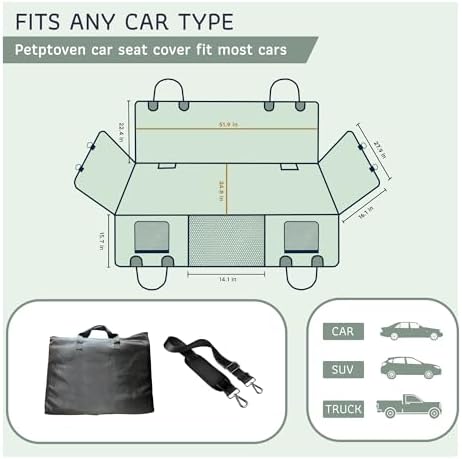 KATZIELA Extended Back CAR SEAT Cover - Image 2