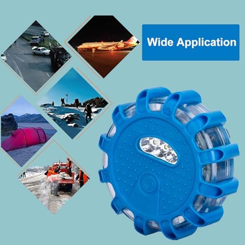 CICMOD LED Road Flares Roadside Safety Emergency Lights Beacon Disc Flashing - Image 4