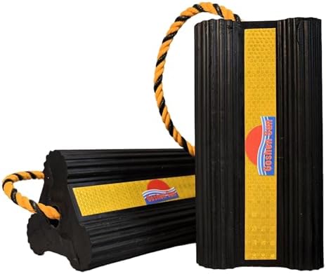 Goshen Sun-Heavy Duty Rubber Wheel Chocks by GoshenSun