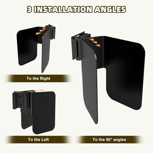 4 Pack E-Track Wheel Chock for Motorcycle – Heavy Duty Steel Dirt Bike Wheel - Image 3