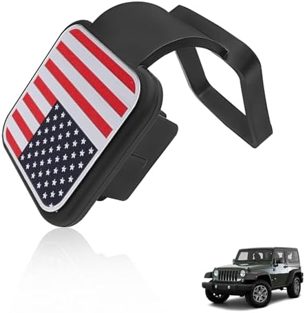 Trailer Hook Dust-Proof Plug, 1.9 Inch Hitch Cover Trailer Hitch Cover by Unknown