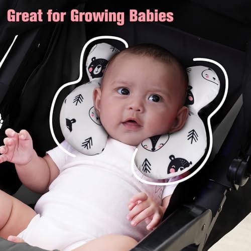 KAKIBLIN Baby Neck Pillow, Baby Support Pillow, Infant Neck Pillows - Image 4