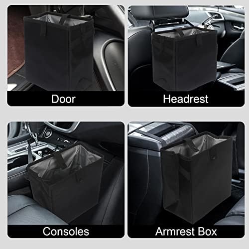 Homelove Car Trash Can, Leak-Proof Waterproof Trash Bin Collapsible Portable - Image 6