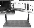 Hooke Road JK Wrangler Tailgate Table Metal Storage Rack Foldable Cargo Shelf by HookeRoad