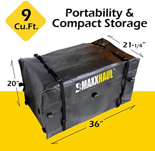 MaxxHaul 50591 Cargo Bag for Model 50243 Hitch-N-Roll Cargo Carrier Black - Image 2