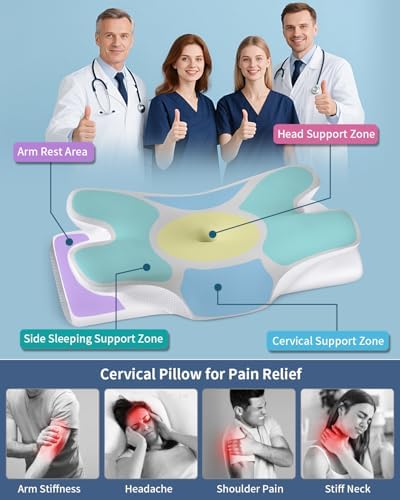 Cervical Neck Pillow for Pain Relief - Image 2