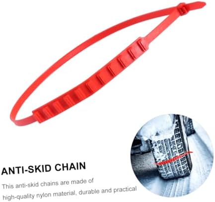 15pcs Car Tire Anti-skid Tie Snow Chains Emergency Traction Straps - Image 3