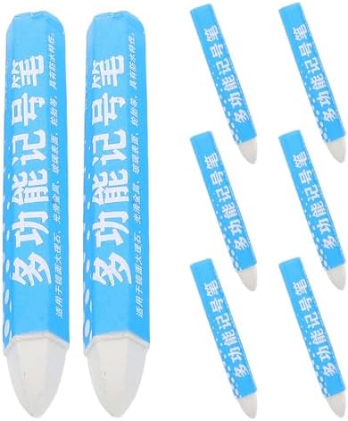 Abaodam 8pcs White Tire Marker Wax Crayon by Abaodam