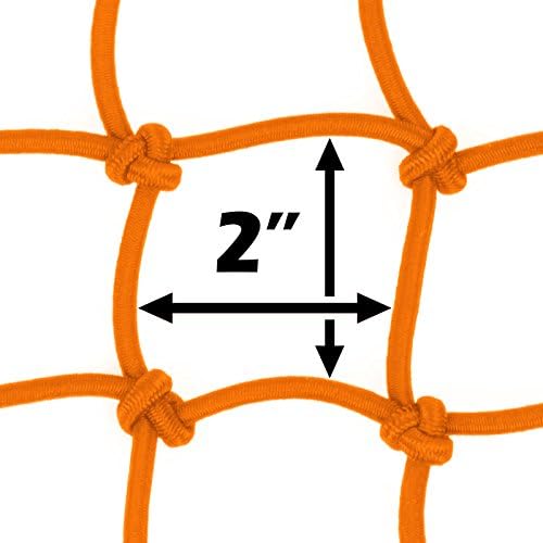 PowerTye 50159 Orange 15in x 15in Cargo Net - Image 3