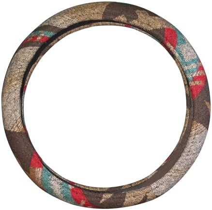 Universal 15inch Ethnic Style Baja Blanket Steering Wheel Cover by LSAUTO