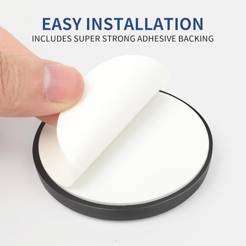 10 Pack 2.36inch Safety Reflectors Red Round Self-Adhesive Reflectors - Image 5