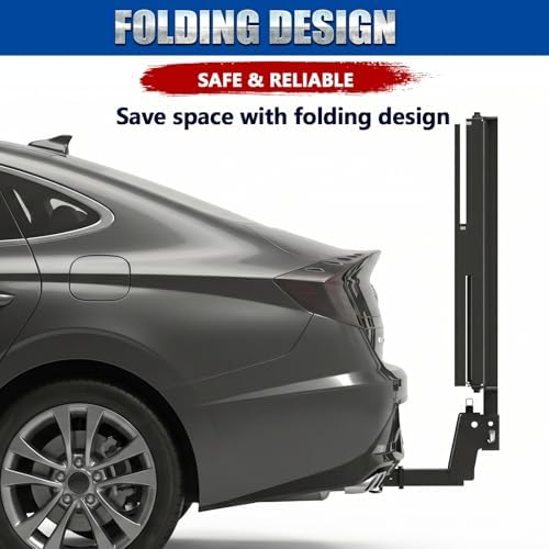 61 x 25 x 16 Inch Foldable Hitch Cargo Carrier - Image 4