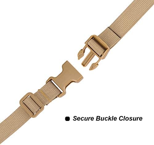 MAGARROW 78" x 1" Strap Buckle Packing Straps Adjustable 1-Inch Belt - Image 4