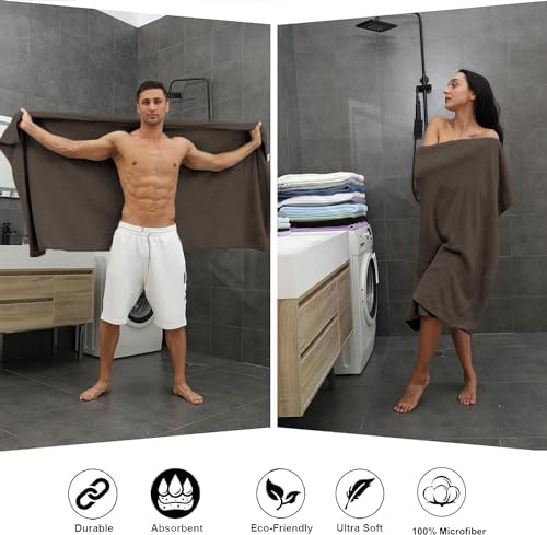 Smuge Extra Large Bath Towel Sheet Set 35x70 Inches - Image 4