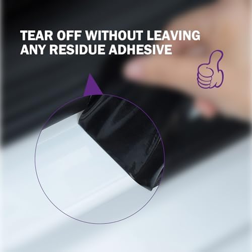 Car Door Sill Protectors, Carbon Fiber Auto Door Edge Guards Sticker, - Image 6