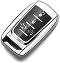 Compatible with Dodge Ram Key Fob Cover 1500 2500 3500 Silver Car Accessories by ZSPDACC