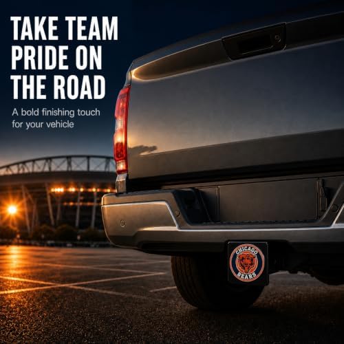 Chicago Bears Trailer Hitch Cover - Image 6